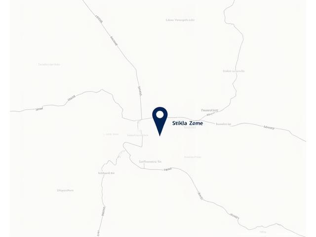 Stikla Zīme veikala atrašanās vietas karte Rīgas centrā